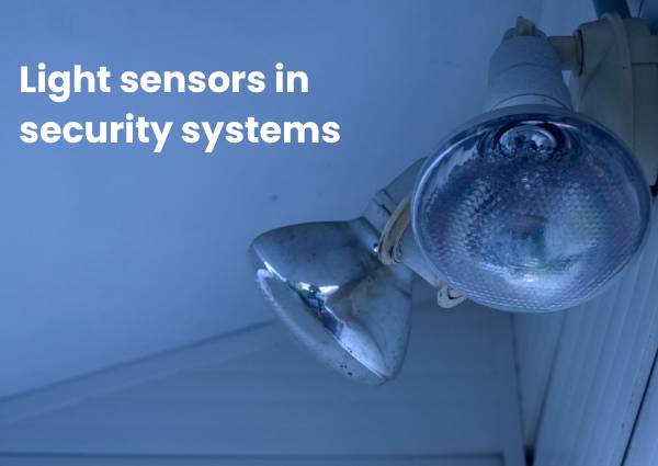 IoT light sensor application in security