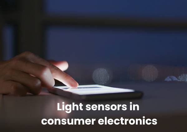 Light sensors in consumer electronics