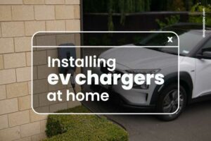 install EV charger at home